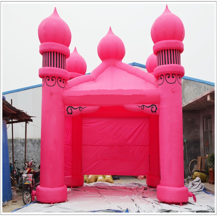 博鳌镇粉色帐篷